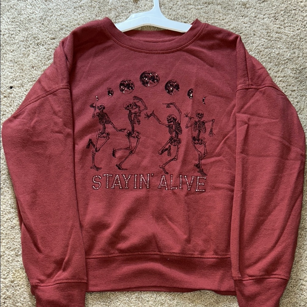 Maurices Brick Red Pullover
